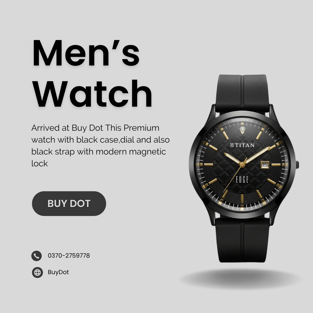 New Titn Watch with adjustable Magnetic Mesh Lock